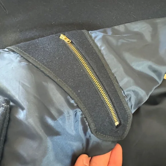 Saint James Galion pea coat, size medium fits large - Picture 13 of 13